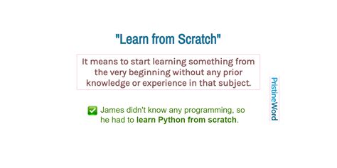 FROM SCRATCH Meaning in Tagalog .
